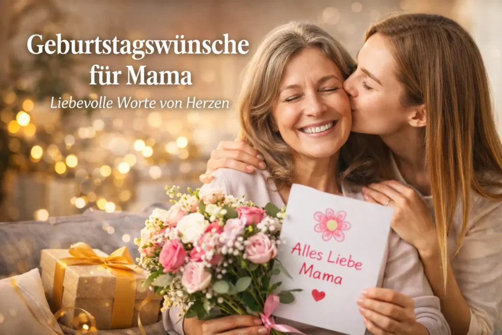 Geburtstagswünsche für Mama