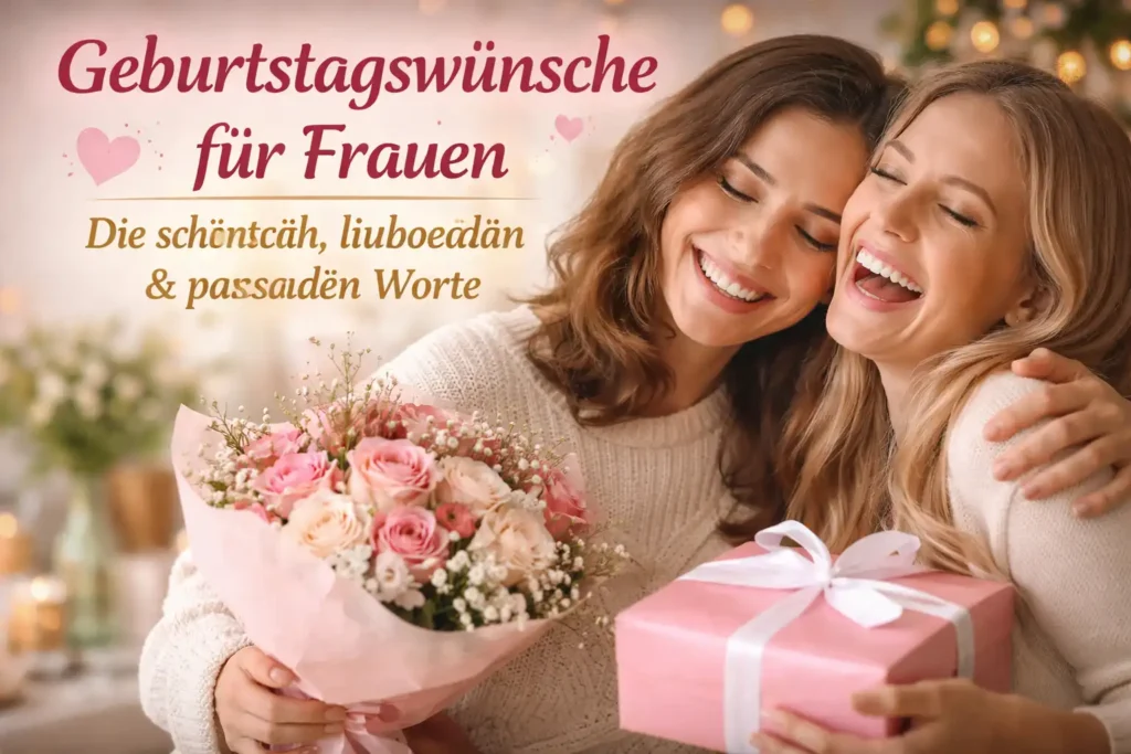 Geburtstagswünsche für Frauen