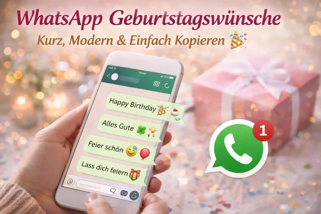 WhatsApp Geburtstagswünsche