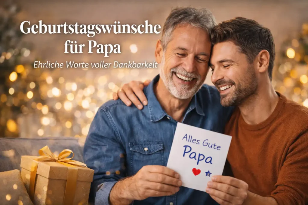 Geburtstagswünsche für Papa