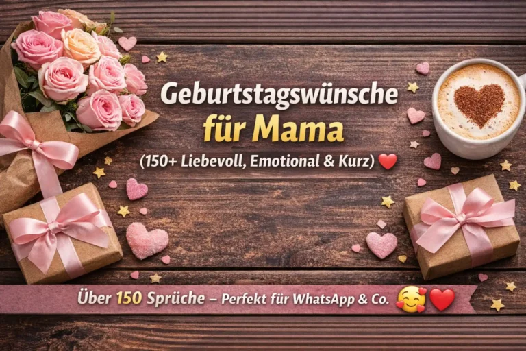 geburtstagswünsche für mama